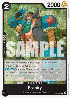 Franky OP17-090 card