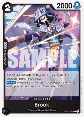 Brook OP17-091 card
