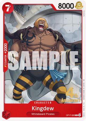 Kingdew OP17-006 Standard · Normal One Piece card