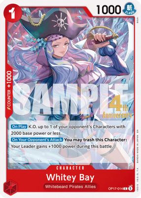 Whitey Bay OP17-014 Standard · Normal One Piece card