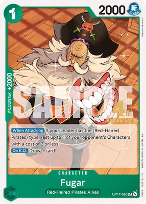Fugar OP17-026 card