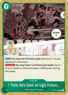 I Think He's Seen an Ugly Future... OP17-038 card