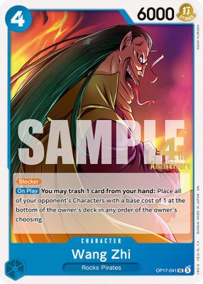 Wang Zhi OP17-041 card
