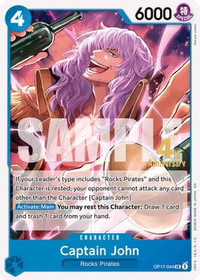 Captain John OP17-044 card