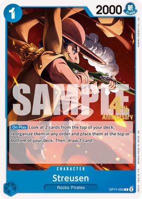 Streusen OP17-050 card