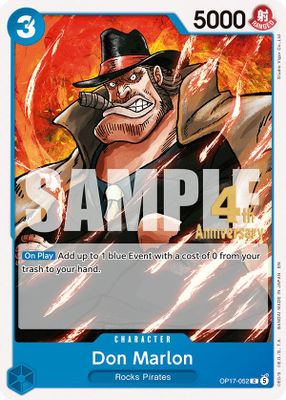 Don Marlon OP17-052 card