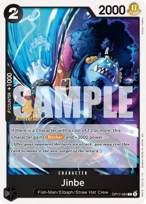 Jinbe OP17-083 card