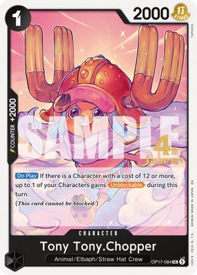 Tony Tony.Chopper OP17-084 card