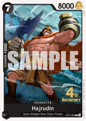 Hajrudin OP17-088 card