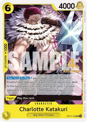 Charlotte Katakuri OP17-103 card