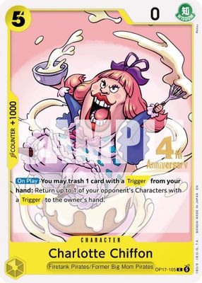 Charlotte Chiffon OP17-105 card