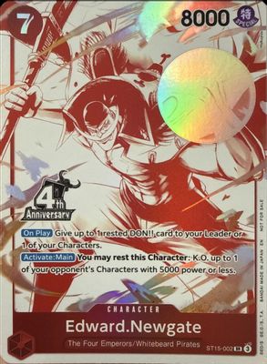 Edward.Newgate ST15-002 card