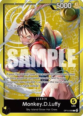 Monkey.D.Luffy OP15-098 card