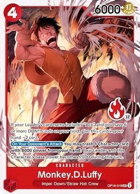 Monkey.D.Luffy OP16-015 card