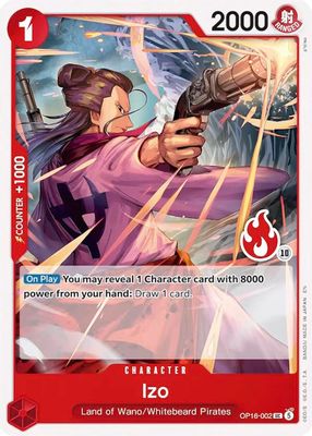Izo OP16-002 card
