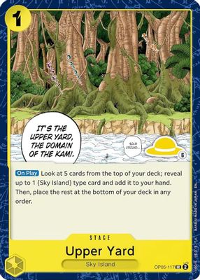 Upper Yard OP05-117 card