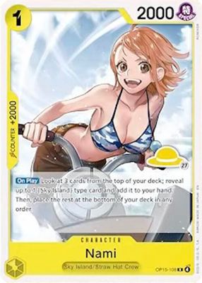 Nami OP15-108 card